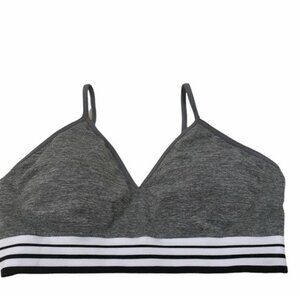 FINAL PRICE. NWOT Mac Pullover Sport Striped Brain Gray & White.